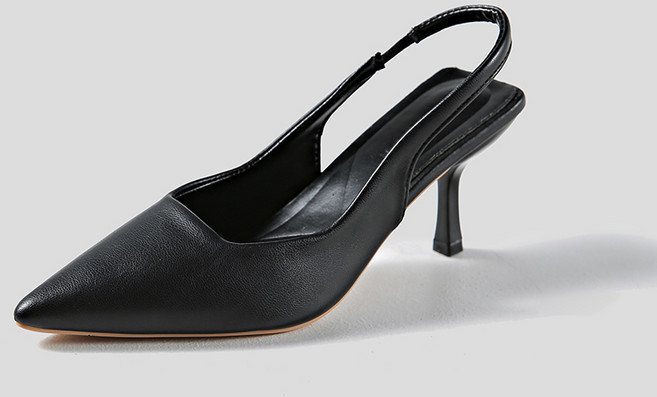 밀리아 스틸레토 슬링백힐(7cm)