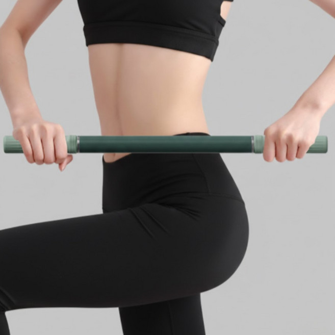 프라임픽업 마사지스틱 전신 종아리 근육 이완, 그린, 1개