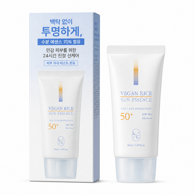 선에센스 썬크림 저자극 비건 여성 선크림 SPF50+ PA++++, 1개, 50ml