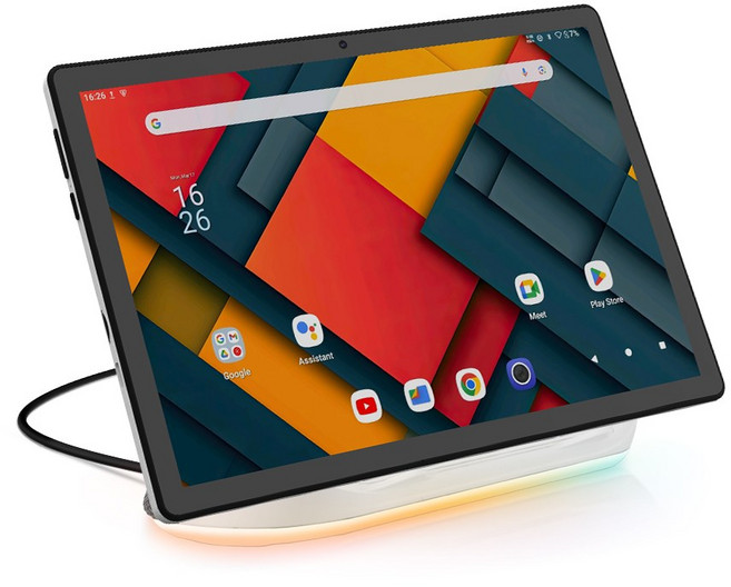 Wqplo A10 PRO 태블릿PC 10.1인치태블릿 14G+64G 8 코어 안드로이드 14, 흰색(사운드 베이스 동봉), 64GB, Wi-Fi