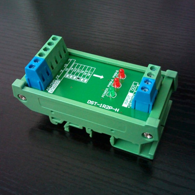 차동 TTL 5V-컬렉터 24V 신호 변환기 PLC 용 양방향 2MHZ, 한개옵션0