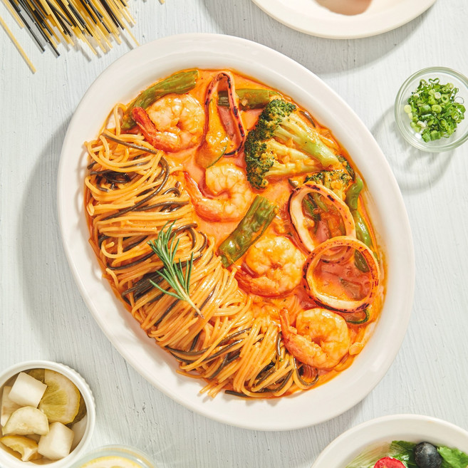 그로또 멕시코 크림 파스타 홈파티 캠핑음식 간편조리 밀키트