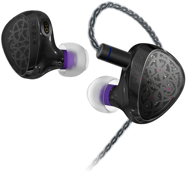 Keephifi KBEAR Tourbillon-Pro 10MM PU+PEEK+DLC 복합 다이어프램 DD HiFi 인이어 이어폰 유선 이어폰, 노마이크