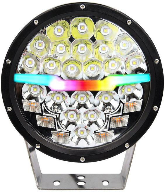 SS테크마린 150W LED RGB 멀티 서치라이트 전용하네스포함 DC 콤비 선박 차량용, 1개