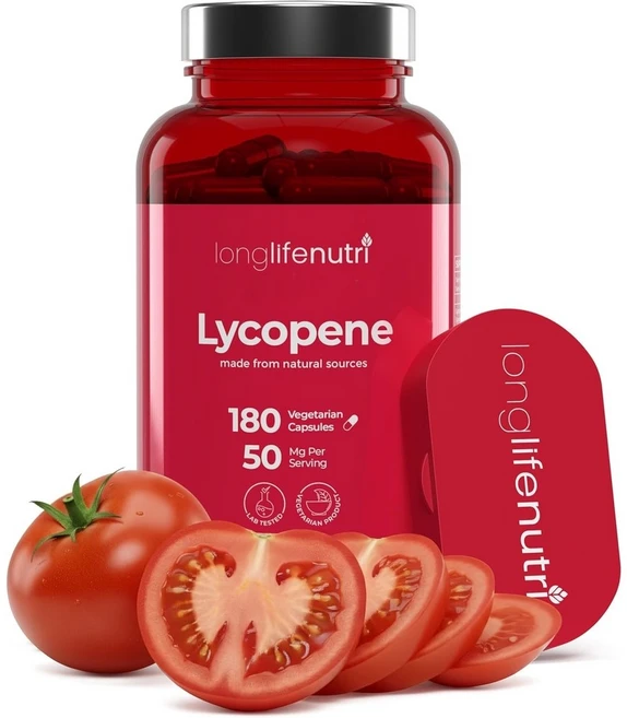 롱라이프 라이코펜 50mg 토마토추출물 180정, 1개 - 쿠팡