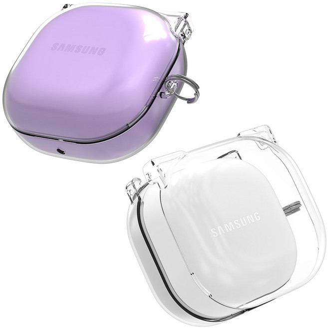 Araree 藍牙耳機透明保護殼 適用於 Samsung Galaxy Buds Pro/Buds Live/Buds 2/Buds 2 Pro, 1個