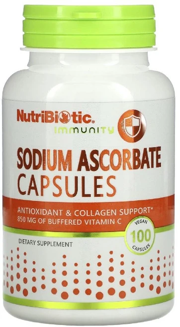 뉴트리바이오틱 면역력 아스코르브산나트륨 100 비건캡슐, 100정, 1개 - 쿠팡