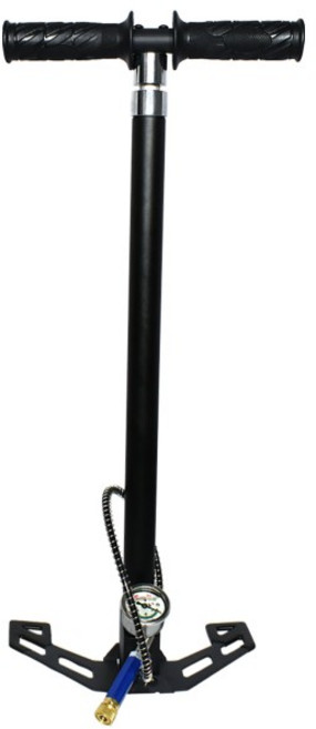 TUXING 30Mpa 4500Psi 4 단계 고압 PCP 펌프 수동식 공기 HPA 탱크 사냥 자동차 자전거 리필, 01 White