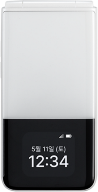 스타일 폴더2 AT-M140S 미개봉 새제품, 32GB, 펄화이트