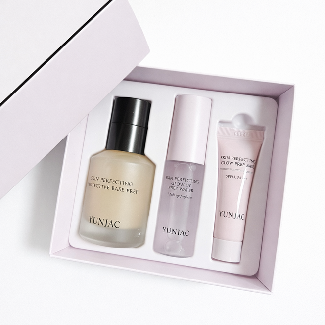 연작 스킨 퍼펙팅 프로텍티브 베이스 프렙 세트, 1개, 프렙 3종 세트 (핑크 박스)