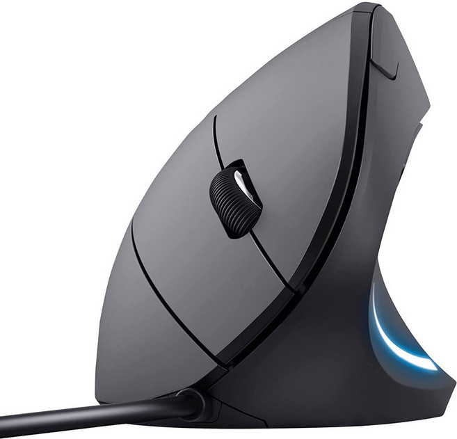 에이치앤오 유선 버티컬 마우스, 블랙