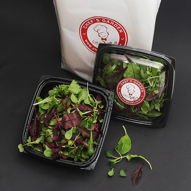 쉐프의정원 혼합 샐러드채소 베이비채소 어린순 어린잎 혼합 100g 250g 500g 1kg, 베이비채소 250g, 1