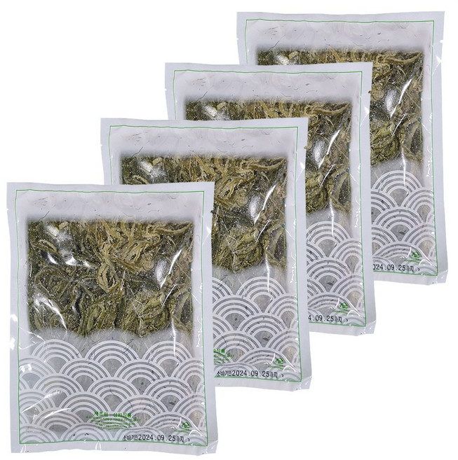 [삼화해조류] 완도 소금줄인 미역줄기 500g X 4개 소포장 2kg 최고의 영양반찬