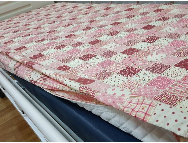 입원실용 병원침대커버 - 5080 레드 (싸개형)