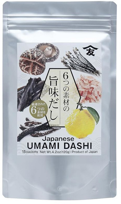 토모산 유즈다시 미소 수프 라면 국물 우동 및 전골용 일본 수프 재고 u2013 우마미다시 상쾌한 유즈 아로마 u2013 정통 일본 수프 베이스 u2013 일본산 u2013, 8g, 1개