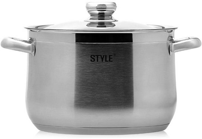 남선 러브송 스타일 삼중바닥 냄비 곰솥 32 스텐 삼중 바닥 곰통 들통, 1개, 28cm