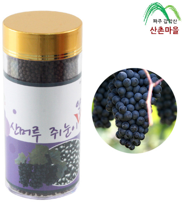 산촌마을 산머루 쥐눈이콩 청국장환 250g, 250g x 2통, 2개