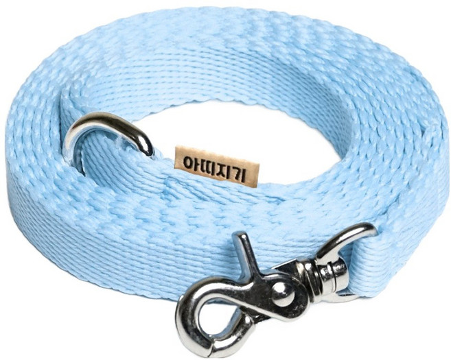 아띠지기 반려동물 리드줄, 스카이블루, 1개