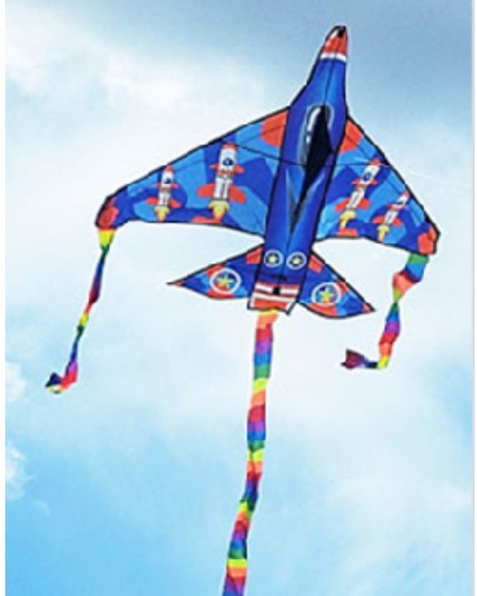 연날리기 야외 캠핑 놀이 대형연 얼레포함 떴어연 3종 택1, 비행기떴어연, 1개