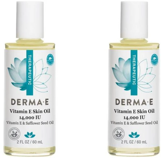 Derma E 더마 E 비타민 E 스킨 오일 60ml 2팩 - 쿠팡