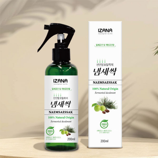 냄새싹 천연발효 탈취제, 1개, 200ml