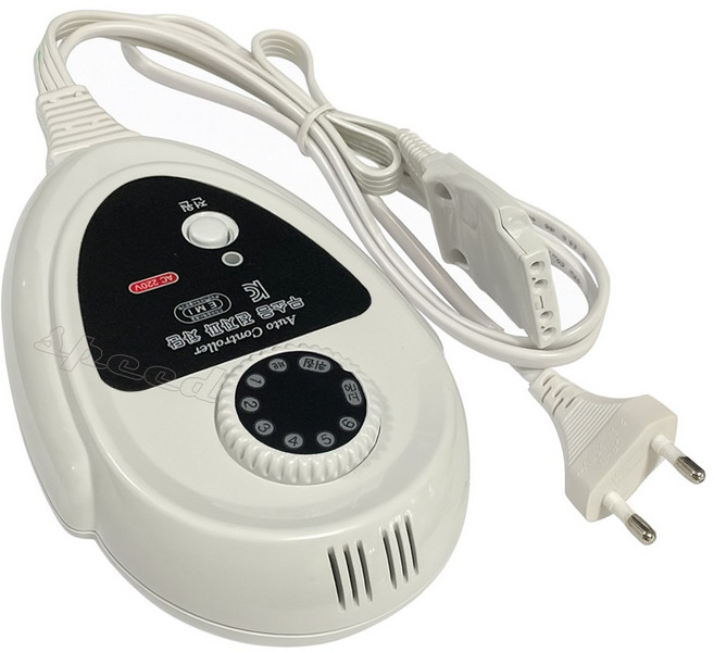 국산 220V 전용 전기장판 자동 온도조절기 6단계 4구 4핀 조절기