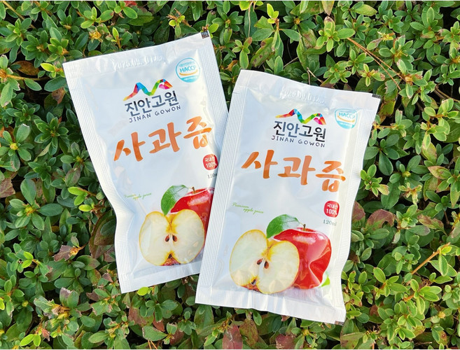 사과즙 (120ml x 50포)-빨간정글, 120ml