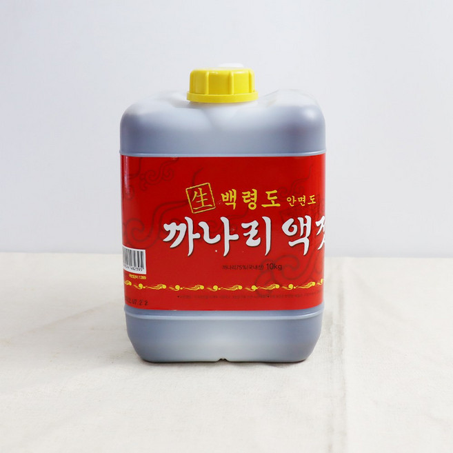 [모든반찬] 생백령도 까나리액젓(국내산) 10kg, 1개