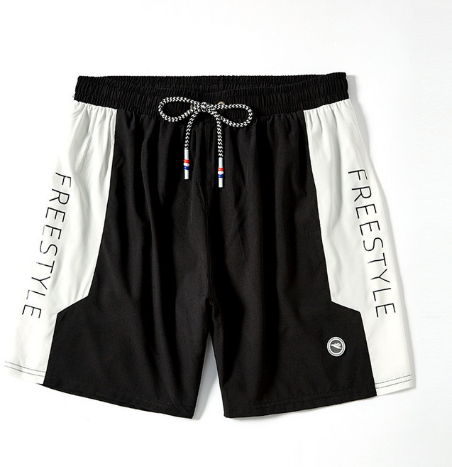 男款泳褲 防尷尬舒適寬鬆大碼五分沙灘褲 可下水