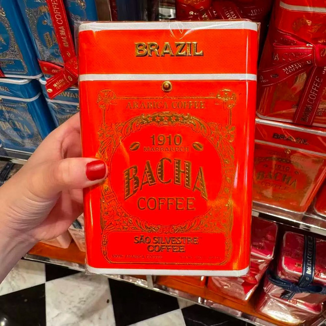 싱가포르 수입 바차 커피 1910밀라노생일 선물 커피 250g 원두 축하 세트, R. 브라질, A. 250g, 1