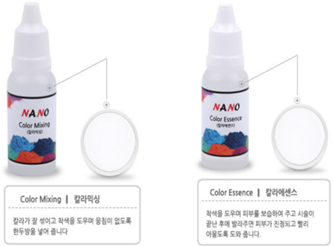 반영구색소 나노칼라 머신 수정색소 반영구화장색소 반영구재료, 1개, 칼라에센스