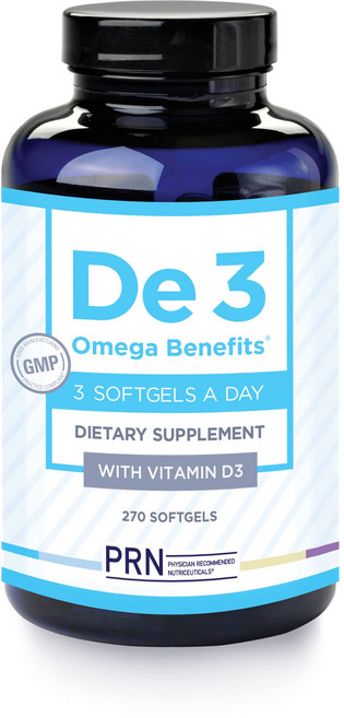 PRN De3 드라이 아이 오메가 베네피트 2240mg, 2개, 270정