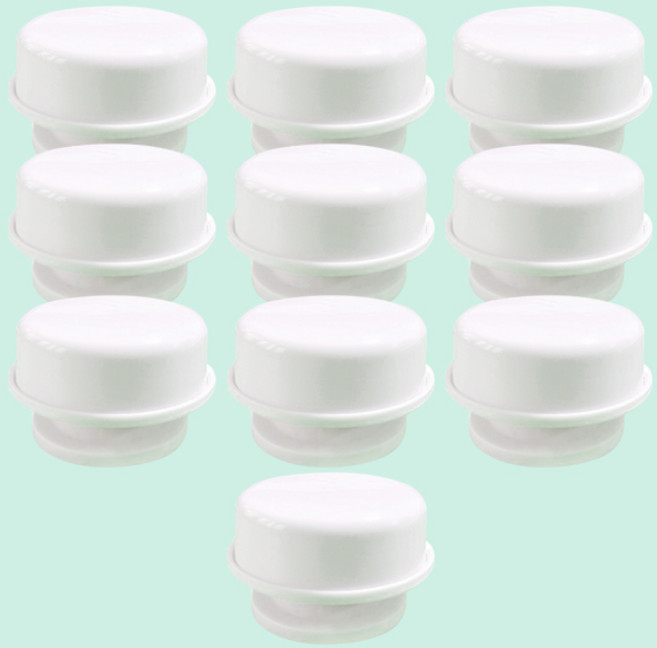 오르골베이스/회전오르골(백색)/135635/오르골만들기/오르골클레이, 10개입, 화이트