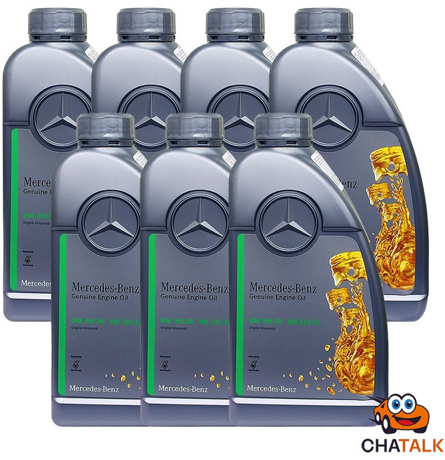 [Mercedes-Benz]벤츠_순정 합성엔진오일 5W-30 MB 229.52, 7개, 1L
