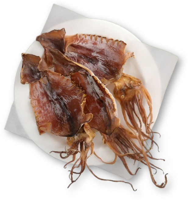 [꼬복상회] 왕특특대 반건조 쫄쫄이 오징어 5마리 건보리 새우 말린새우 200g 건어물, 1개, 쫄쫄이오징어