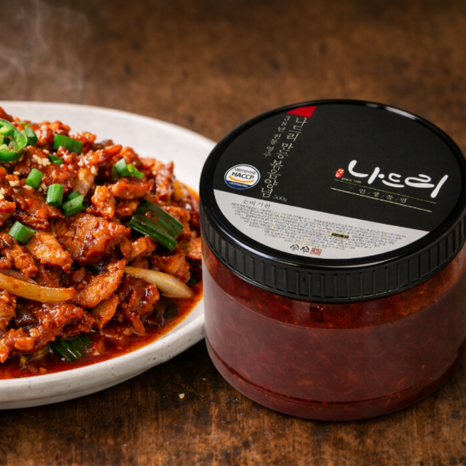 40년 영주나드리 만능볶음양념장 500g, 2개