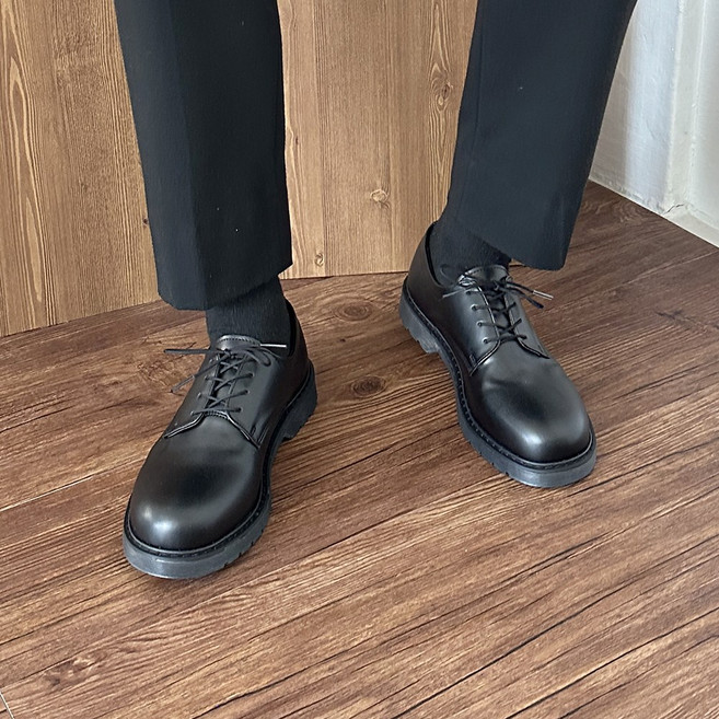 [당일출고]센시노 남녀공용 발편한 가죽 더비슈즈 국내 생산 수제 더비로퍼