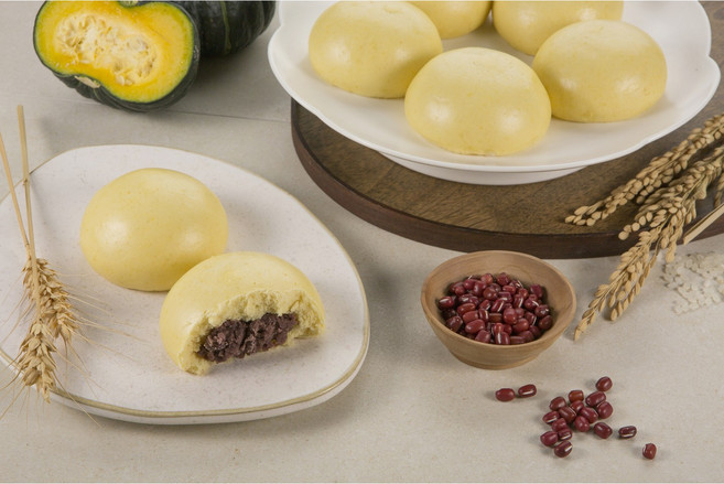 밀원본가 안흥찐빵 단호박 1.6kg HACCP, 1개