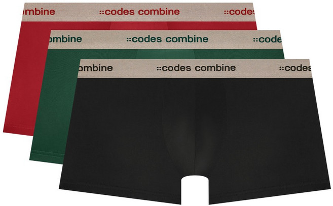 코데즈컴바인이너웨어 무드업 골드밴딩 드로즈 3PACK 스페셜