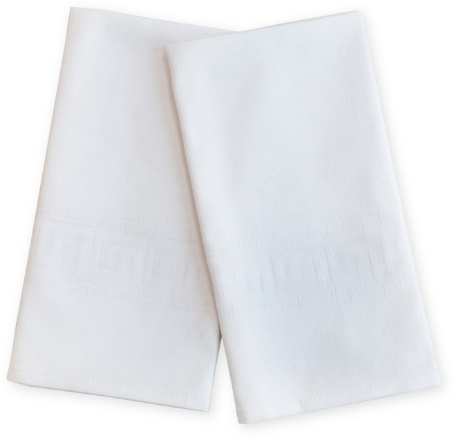 쉬라즈리빙 바리스타 린넨 타월 냅킨 순면, 3개, 백색