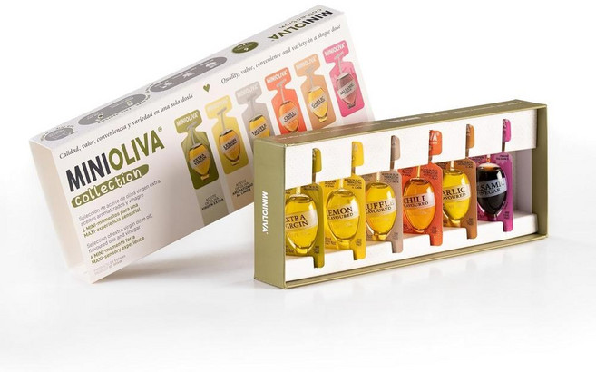MINIOLIVA 미니올리바 미니 올리브오일 6가지맛 10ml 6종 캡슐형, 1개