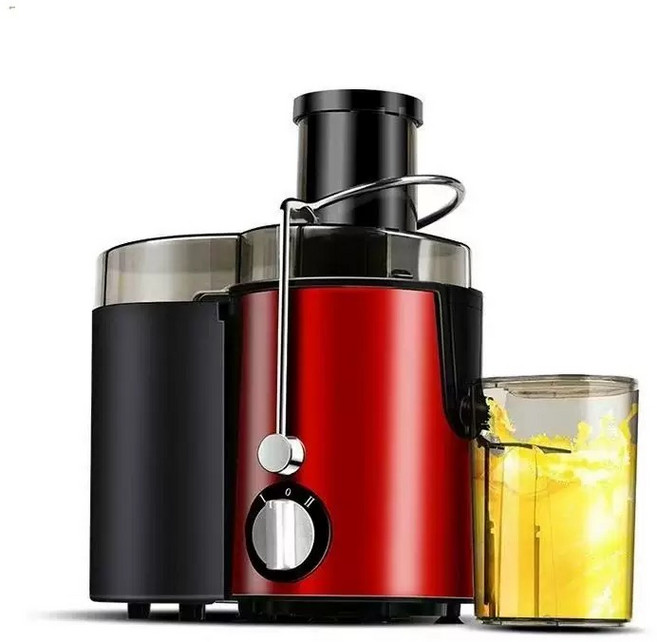 JODDA 원액 주서기 믹서기 분리기 소형 상용 과즙기 주스믹서 전자동 완속 믹서기, 적색