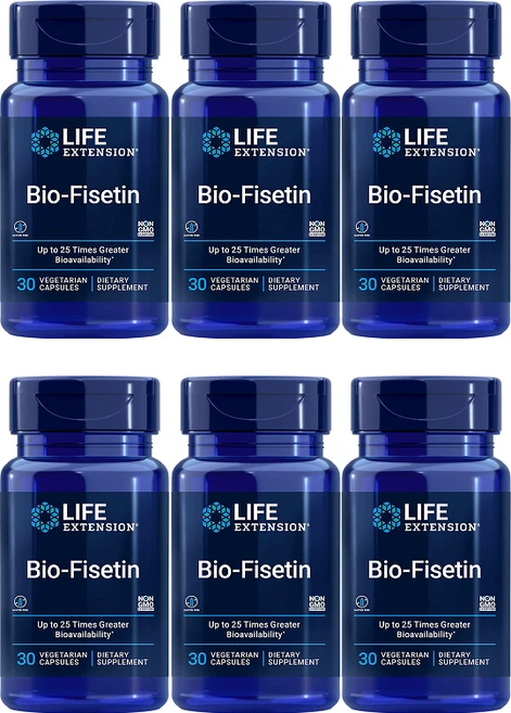 라이프익스텐션 바이오 피세틴 30베지캡슐 6개, 30정, 30정 - 쿠팡
