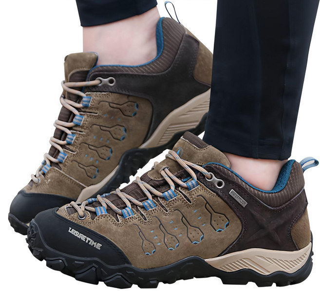 레이시스 레저타임 남성 여성 가죽 방수 등산화 트레킹화 워킹화 운동화 신발 LXT 펄스웨일NB