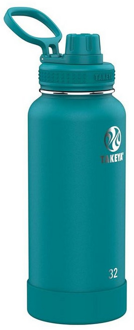 Takeya 액티브s 단열 스테인리스 스틸 물병_152379, 32온스, 미스틱 블루