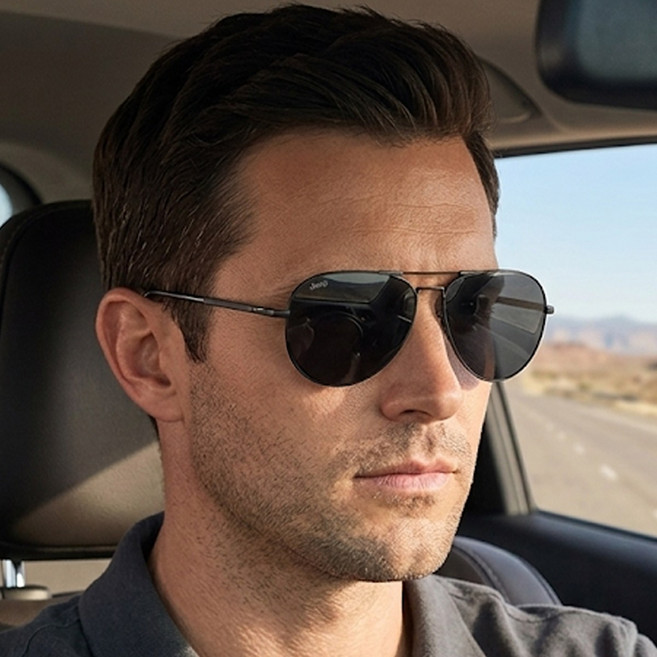 Jeep 지프 고선명 HD 편광 선글라스 A6259