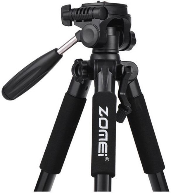 21C 고급형 다용도 4단 삼각대 스마트폰 촬영장비 개인방송장비 안정감 dslr 미러리스 전문가, 1개