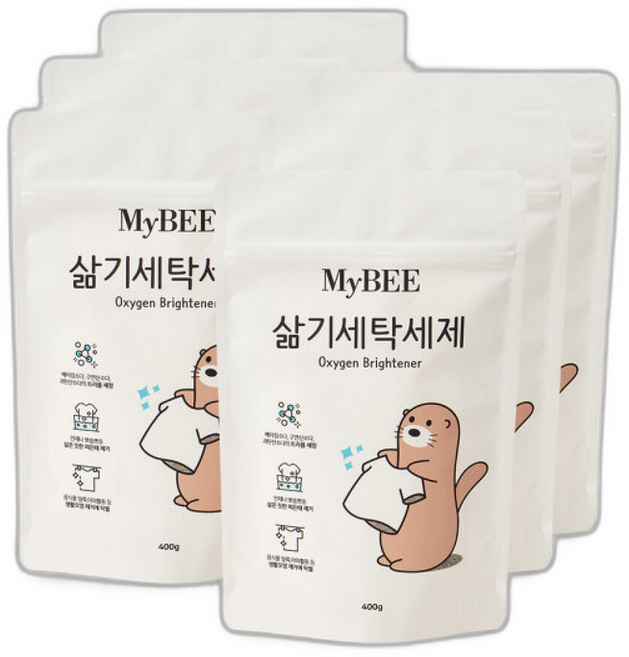 마이비 삶기세탁세제 리필()x, 6세트, 400g