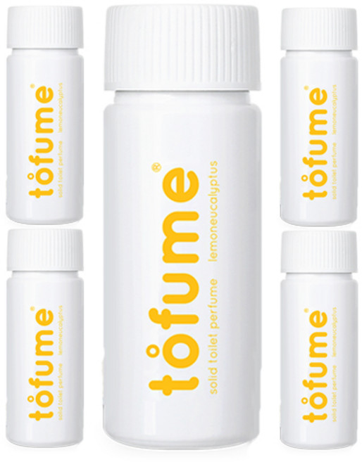 토퓸 토일렛 퍼퓸 화장실방향제, 24g, 5개, 레몬유칼립투스