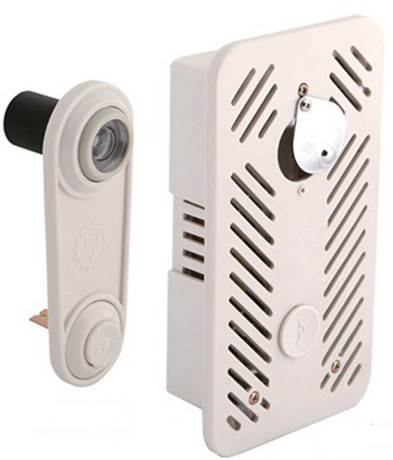 도어 무전원 챠임벨 외시경 돌출형 매립형 손잡이 도어록, 챠임벨 매립형